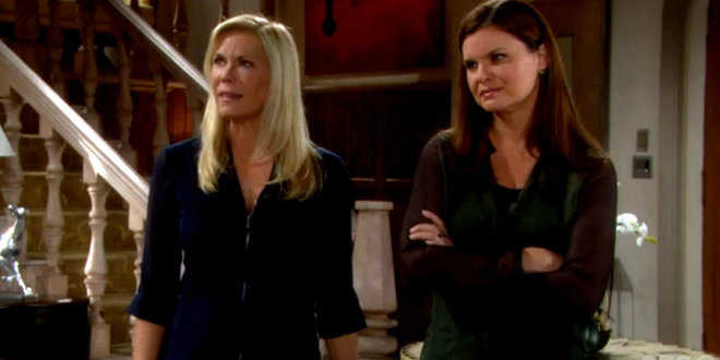 Beautiful anticipazioni 19 ottobre 2017, dura lite tra Katie e Brooke