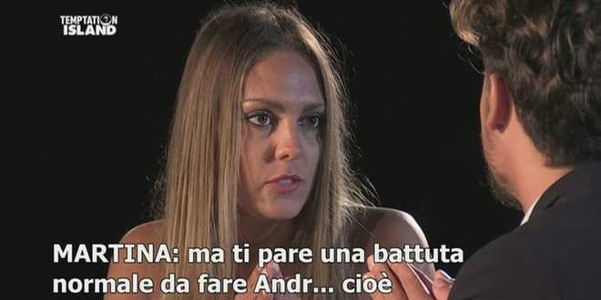 Temptation Island 2018, Martina si sfoga e fa una rivelazione su Gianpaolo