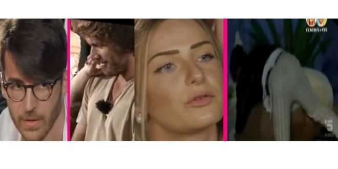 Temptation island 2021, Ste e Claudia in crisi: lui dà di matto nel villaggio