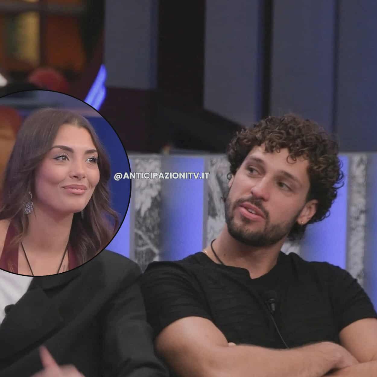 grande fratello 2025 grazia si dichiara a mattia la sua reazione e quella della fidanzata