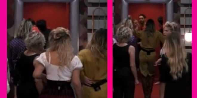 GF Vip, Alex Belli furioso: volano calci, pugni e insulti sotto gli occhi dei coinquilini