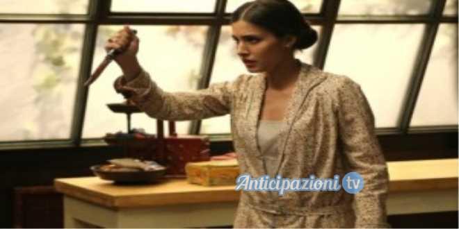 Anticipazioni Il Segreto puntate spagnole 4 giugno 2015: Amalia viene scoperta mentre sta per pugnalare Beltran