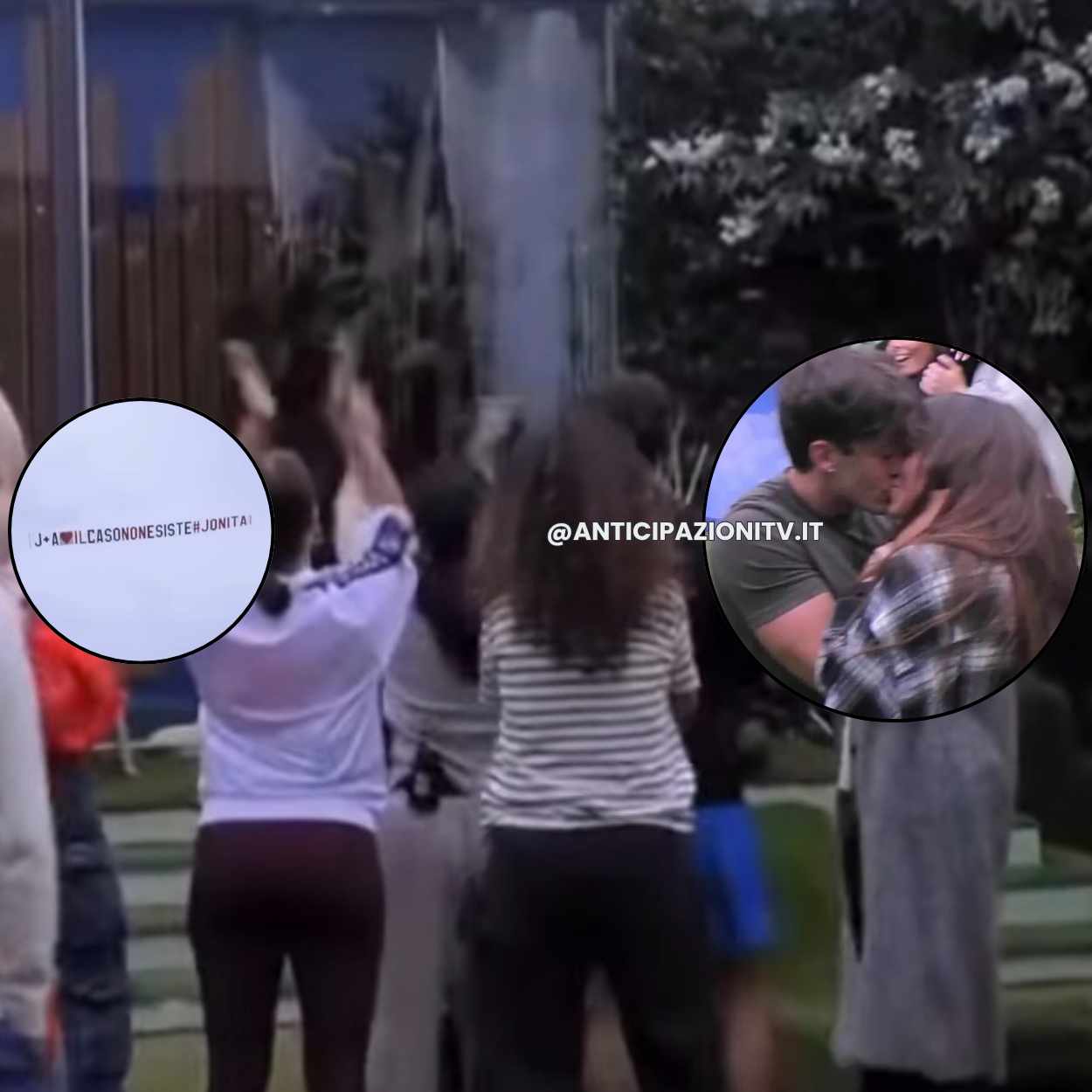 Grande Fratello 2025, bacio tra Anita e Jonas: aerei e reazioni in casa