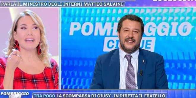 Barbara d’Urso tra Matteo Salvini e Elisa Isoardi, gli indizi che accendono il gossip