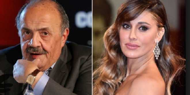 Belen Rodriguez ancora nella bufera, a difenderla è Maurizio Costanzo