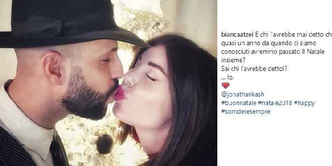 Isola dei Famosi, Bianca Atzei e il curioso messaggio per Jonathan Kashanian