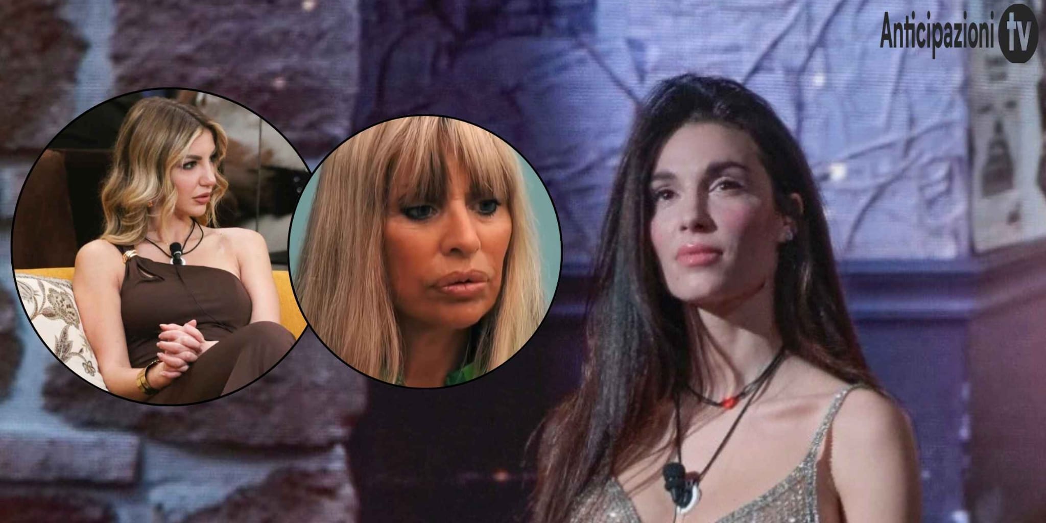 GF Vip 8: Blu si scaglia contro Lucia e Alessandra e poi cancella tutto