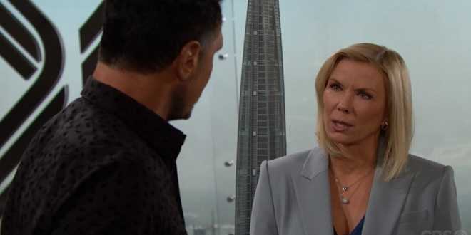 Beautiful anticipazioni americane: Brooke si scontra con Bill