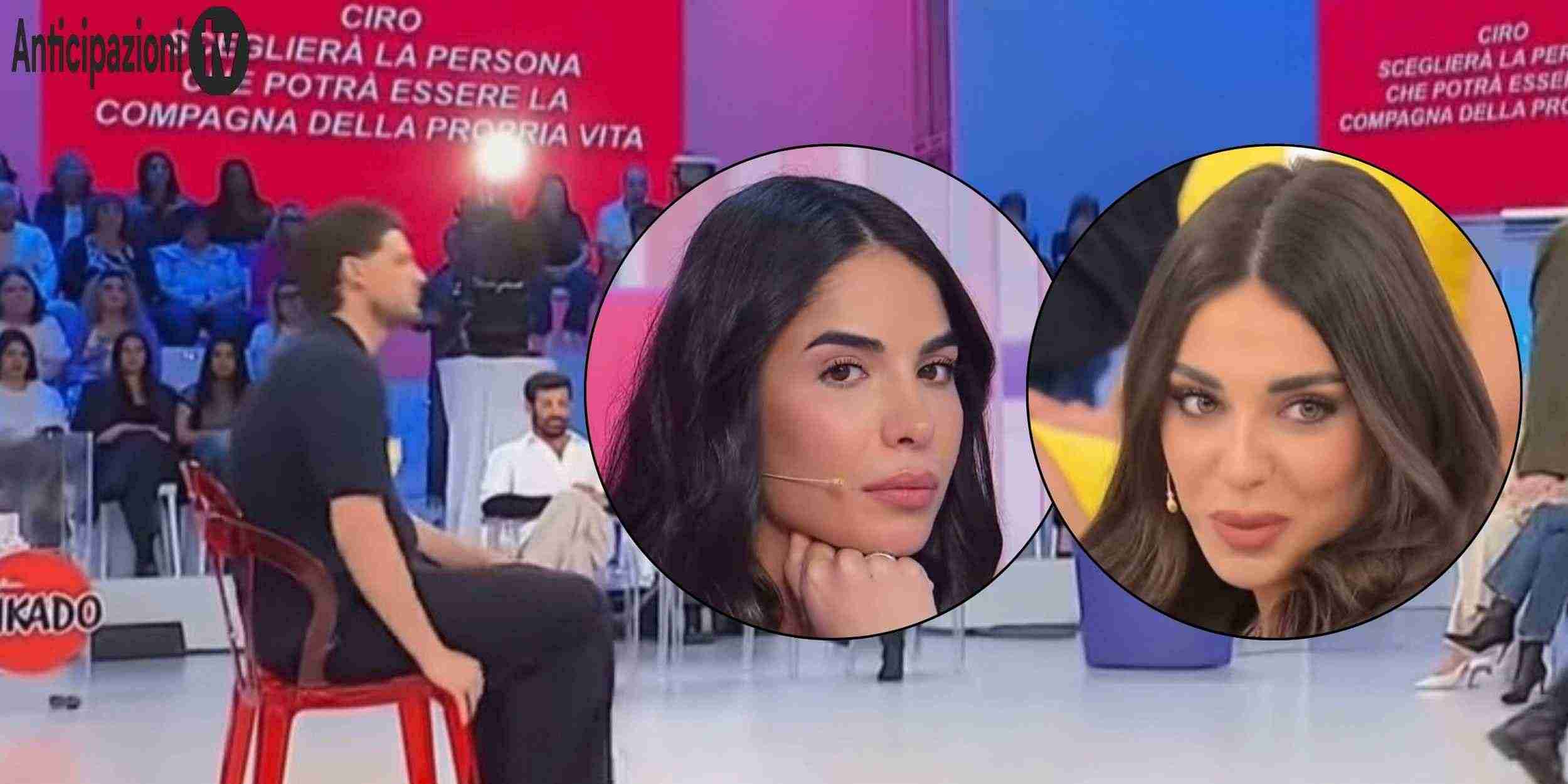 Uomini e Donne, caos dopo la scelta di Ciro: urla e insulti