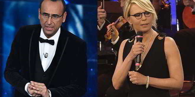 Carlo Conti perde si scontra con Maria De Filippi, Tale e Quale Show flop