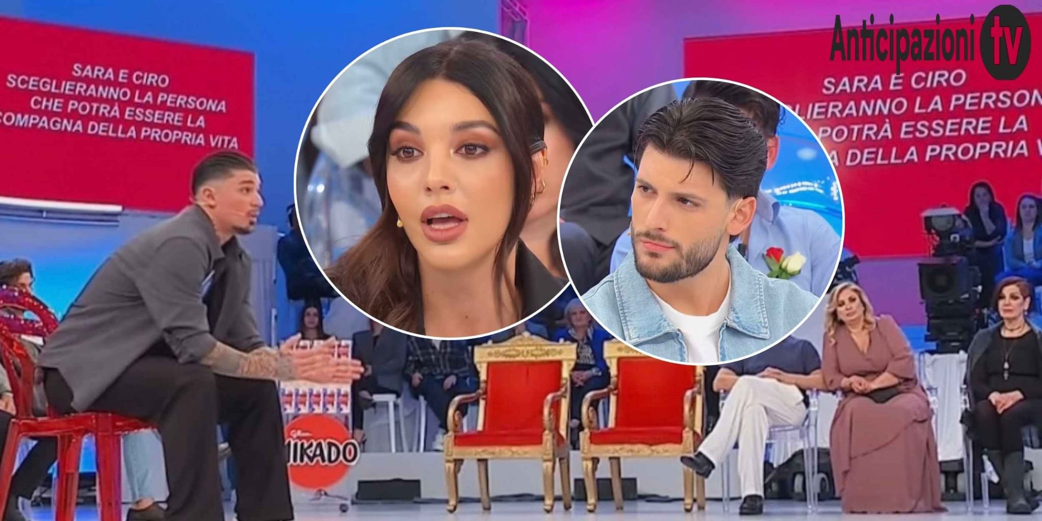 rissa sfiorata malore e censura a uomini e donne coinvolti sara matteo e ciro da Anticipazionitv.it rissa sfiorata malore e censura a uomini e donne coinvolti sara matteo e ciro