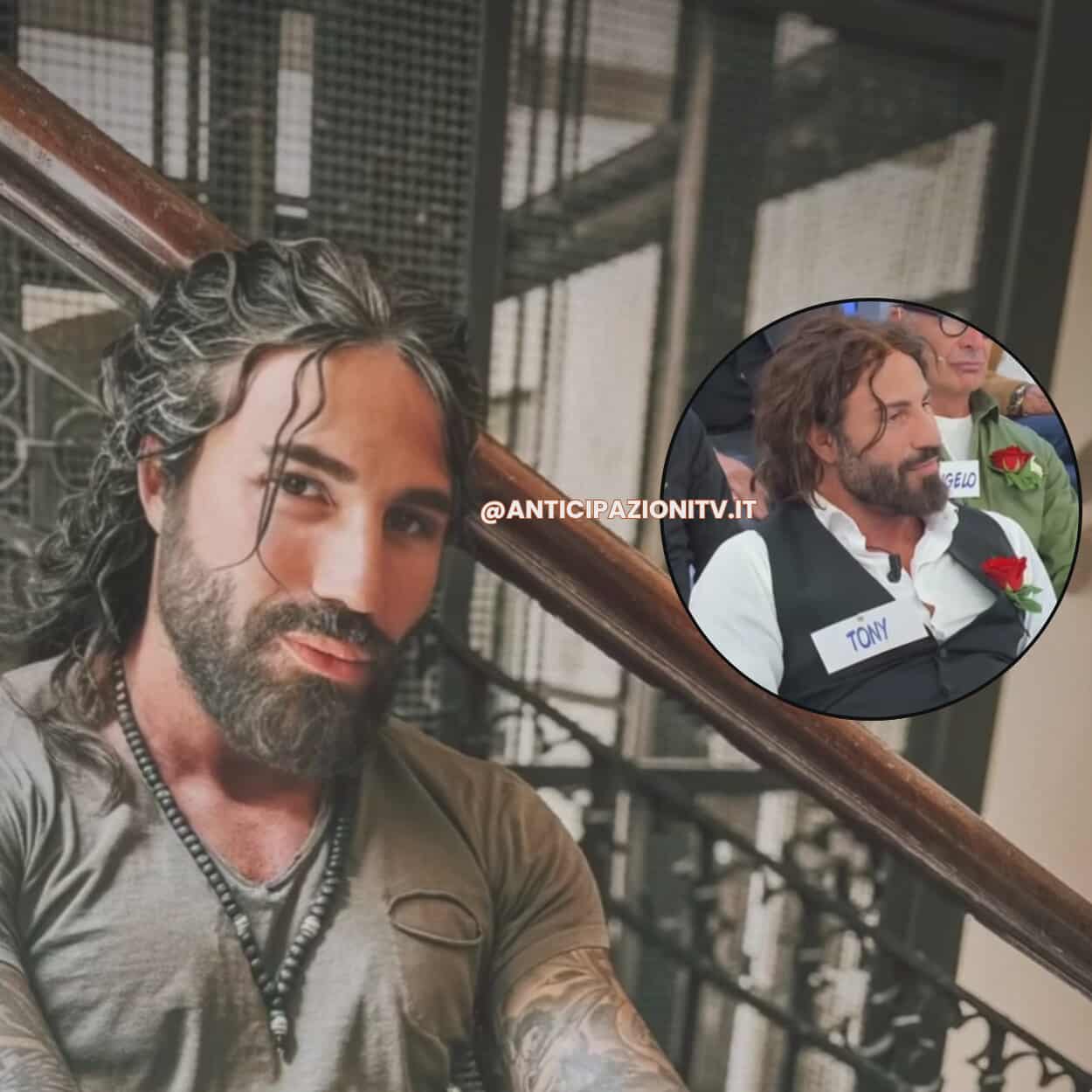 Uomini e Donne, chi è Tony del trono over: cognome, età, lavoro e Instagram