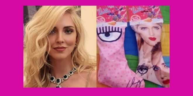 Chiara Ferragni lancia l’allarme sulla calza della Befana a suo nome: “Non compratela”