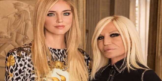 Chiara Ferragni, arriva la difesa di Donatella Versace: “Ha sempre fatto beneficenza”