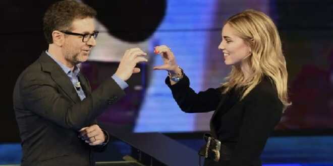 Chiara Ferragni da Fabio Fazio dopo la rottura con Fedez: il Codacons si oppone