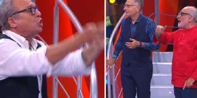 Ciao Darwin, tensione in studio: scoppia la lite tra Claudio Amendola e Andy Luotto