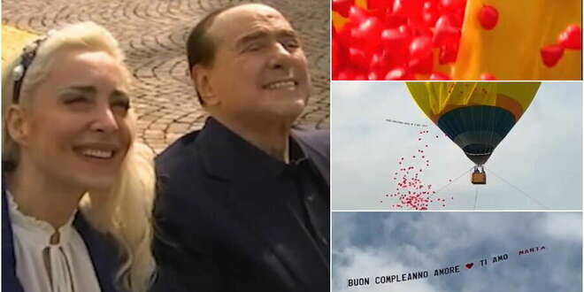 Marta Fascina festeggia il compleanno di Berlusconi in stile Uomini e Donne