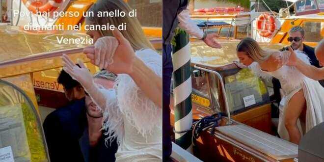 Venezia, ex corteggiatrice di Uomini e Donne fa cadere l’anello di diamanti nella laguna