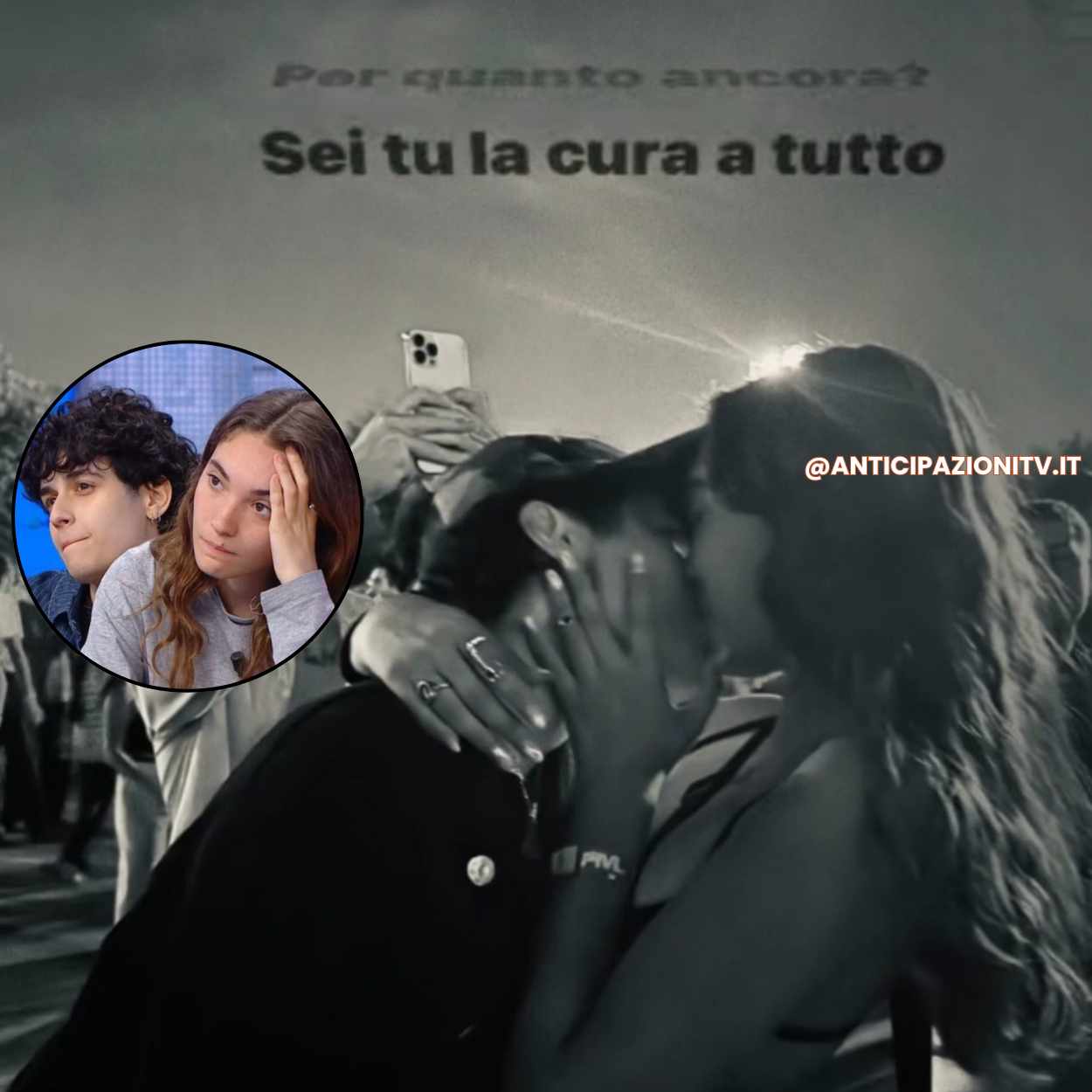 Amici: la dichiarazione d’amore di Antonia Nocca a Senza Cri