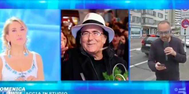 Domenica Live, Albano non si presenta: la d’Urso reagisce molto male