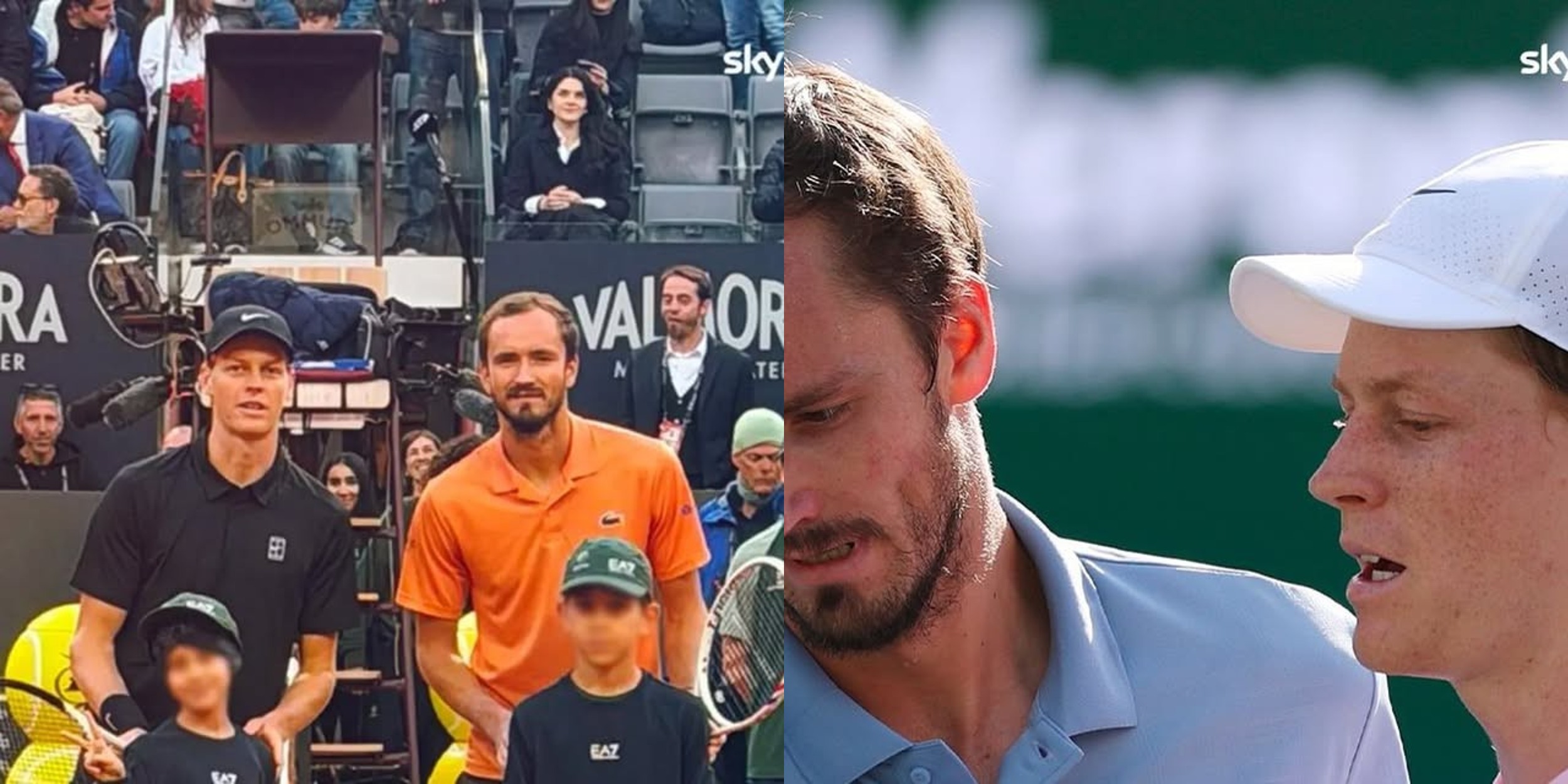 Sinner e Medvedev: semifinale in ripresa agli Internazionali d’Italia