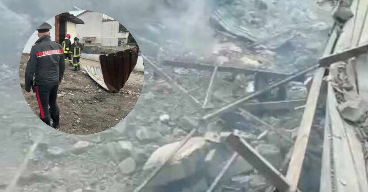 Tragedia a Ercolano, fabbrica abusiva esplode: le vittime