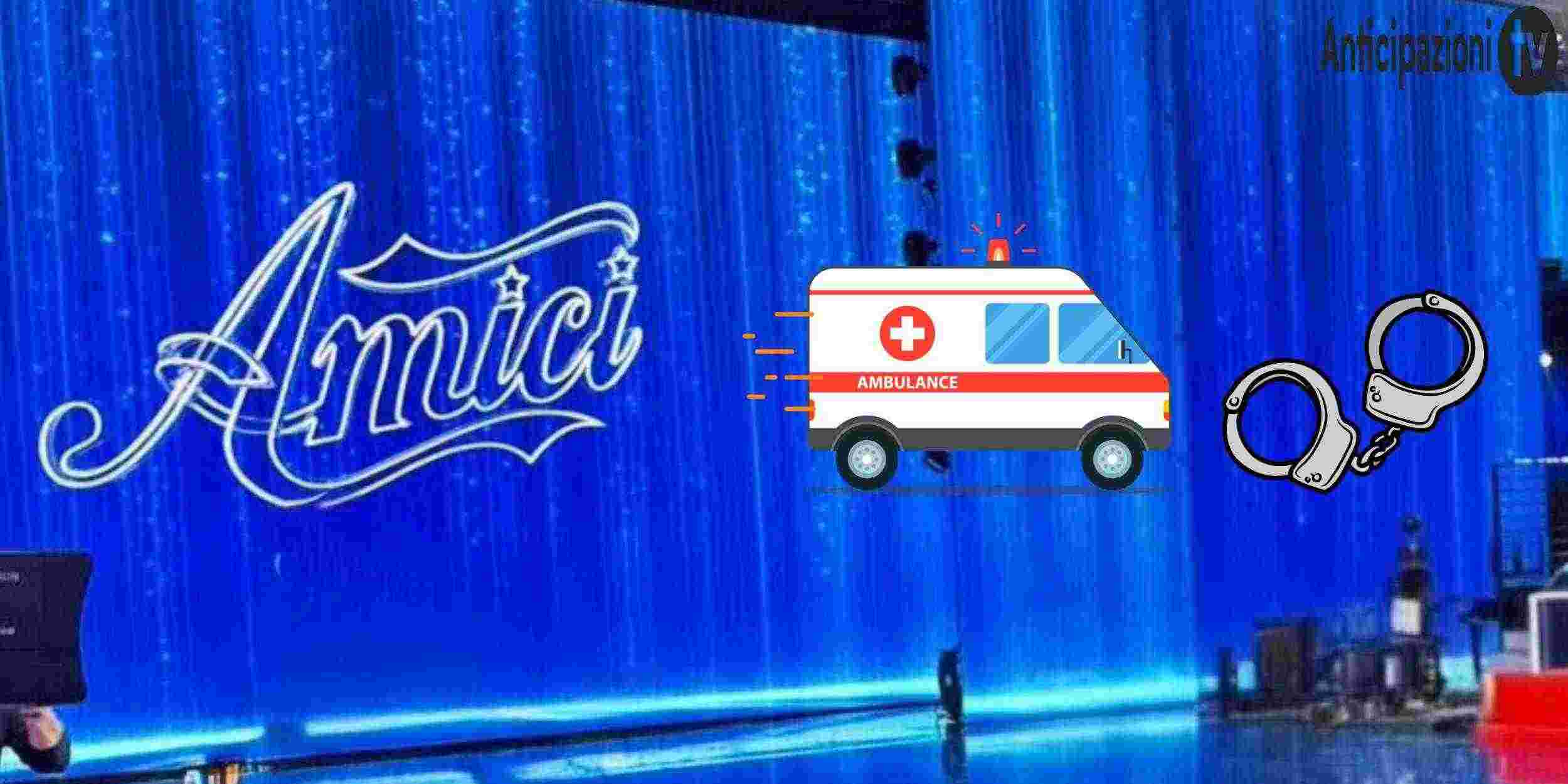 Amici: ex allievo arrestato dopo un brutto incidente