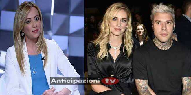 Fedez difende Chiara Ferragni sul pandoro gate: stoccata a Giorgia Meloni
