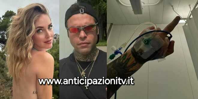 Fedez conferma il ricovero e lancia una frecciatina a Chiara Ferragni: il forte gesto del cantante