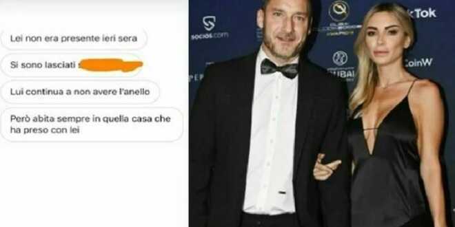 Francesco Totti e Noemi Bocchi si sono già lasciati? Spuntano numerosi indizi