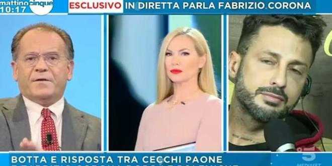 Grande Fratello Vip, furiosa litigata tra Alessandro Cecchi Paone e Fabrizio Corona