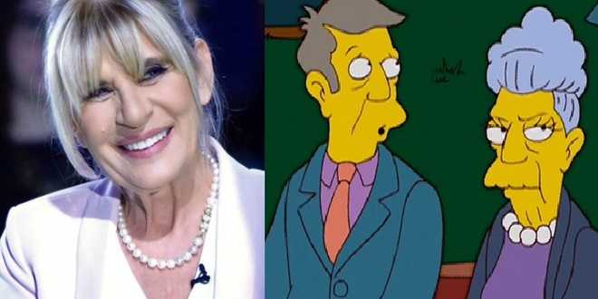 Uomini e Donne: Gemma Galgani diventa doppiatrice nel nuovo film dei Simpson?