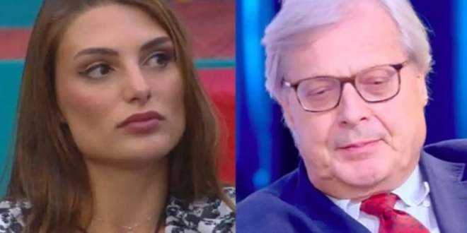 GF Vip 5, Vittorio Sgarbi umilia Franceska Pepe: “Mi hai toccato l’uccel*o!”