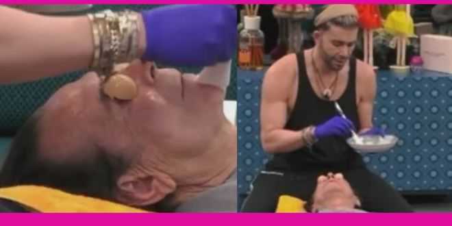 GF Vip, Giacomo Urtis al servizio della bellezza: il lifting della Casa diventa virale