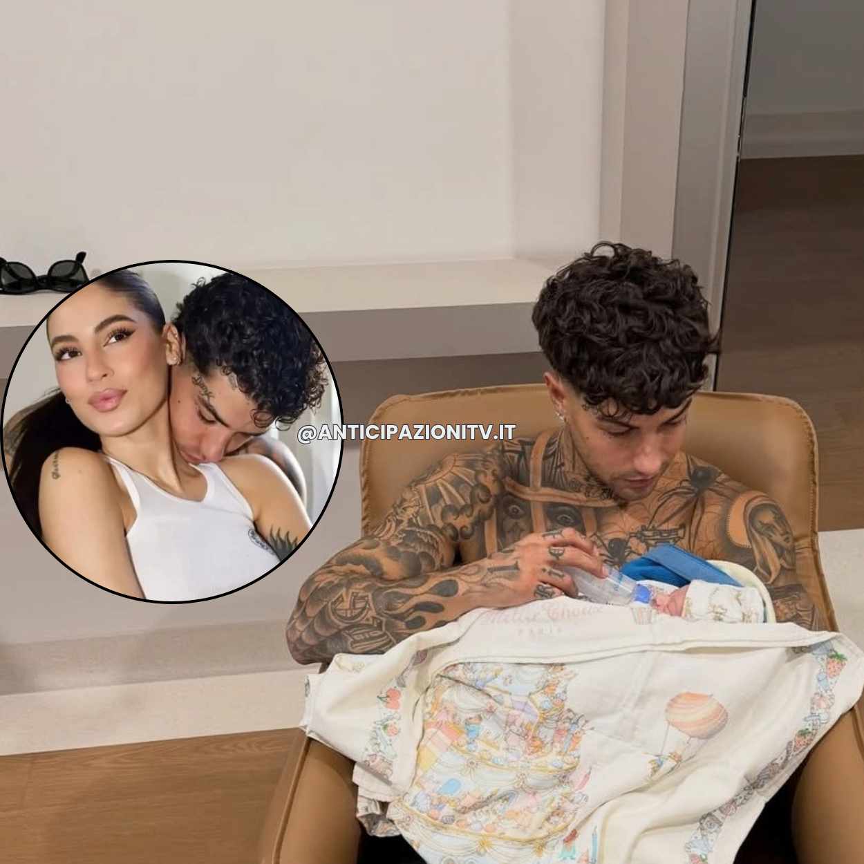 Giulia De Lellis in crisi con Tony Effe dopo il parto? I sospetti e le sue parole