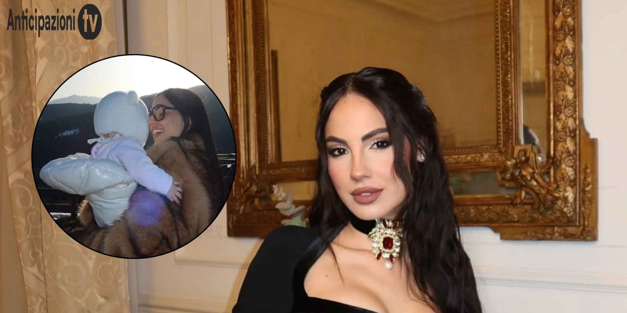 Giulia De Lellis svela il serio motivo per cui non mostra il volto di Priscilla sui social