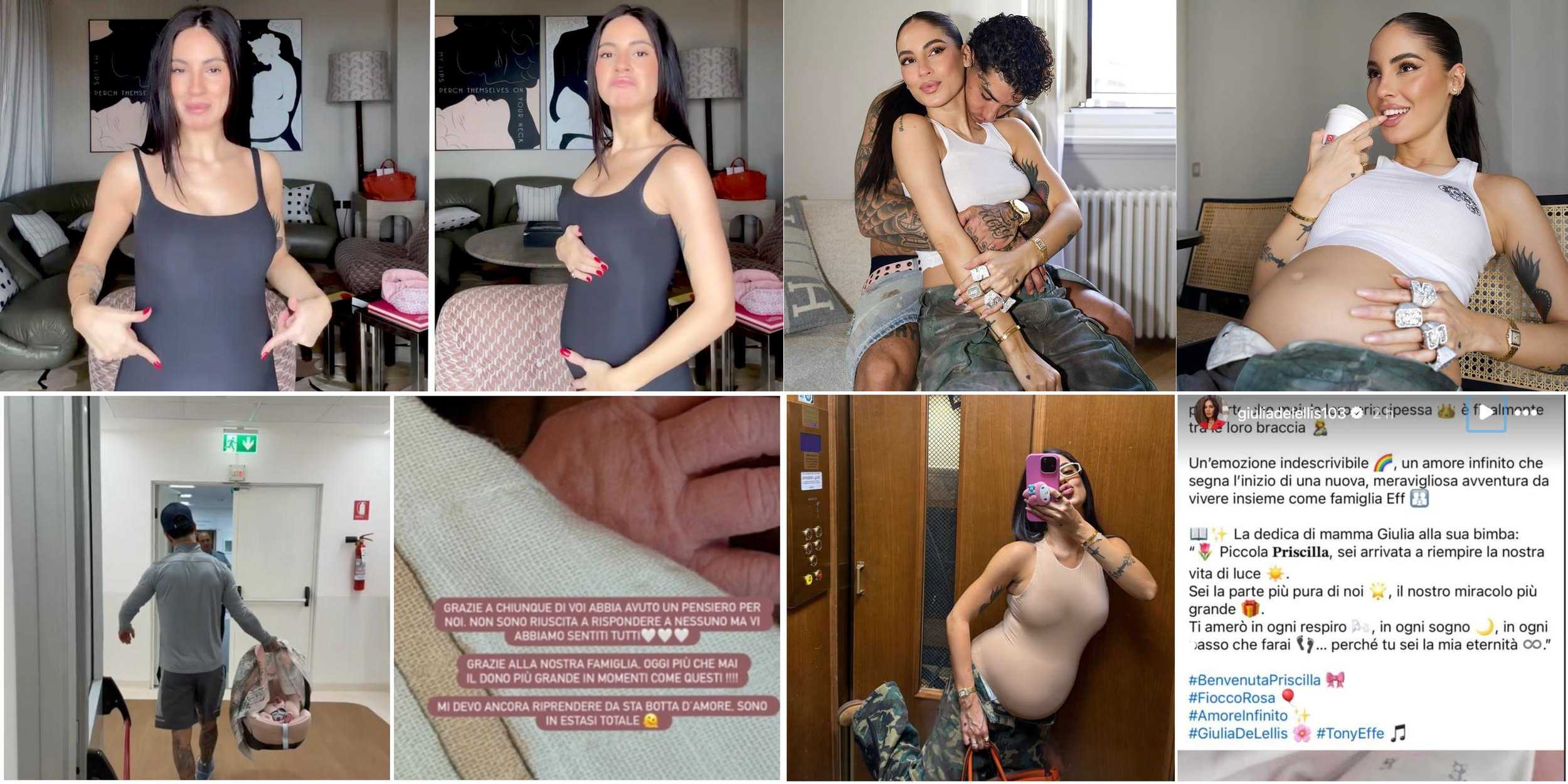 Giulia De Lellis e Priscilla: il primo Natale insieme