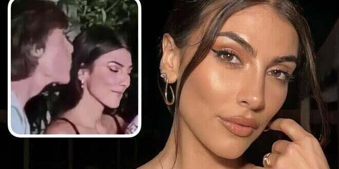GF Vip, Giulia Salemi e il bacio con Ron Moss: il video diventa virale