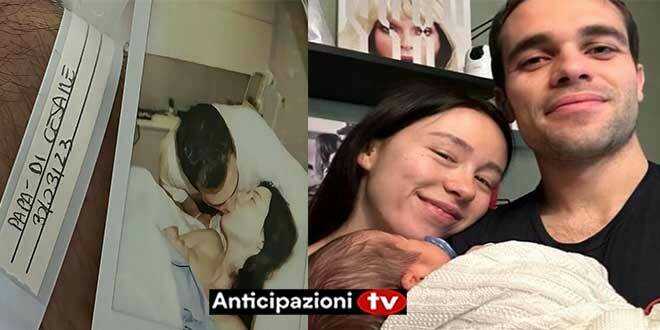 Goffredo Cerza con il bambino accerchiati dai paparazzi, lo sfogo sui social media