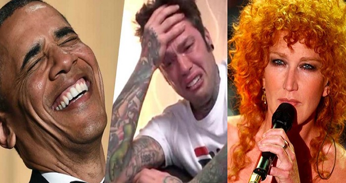 Gossip news, Obama nega il selfie a Fedez e il rapper litiga con Fiorella Mannoia