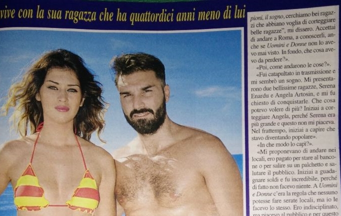 Gossip Uomini e Donne, Giovanni Conversano: “Io e Serena insieme solo per interessi economici”