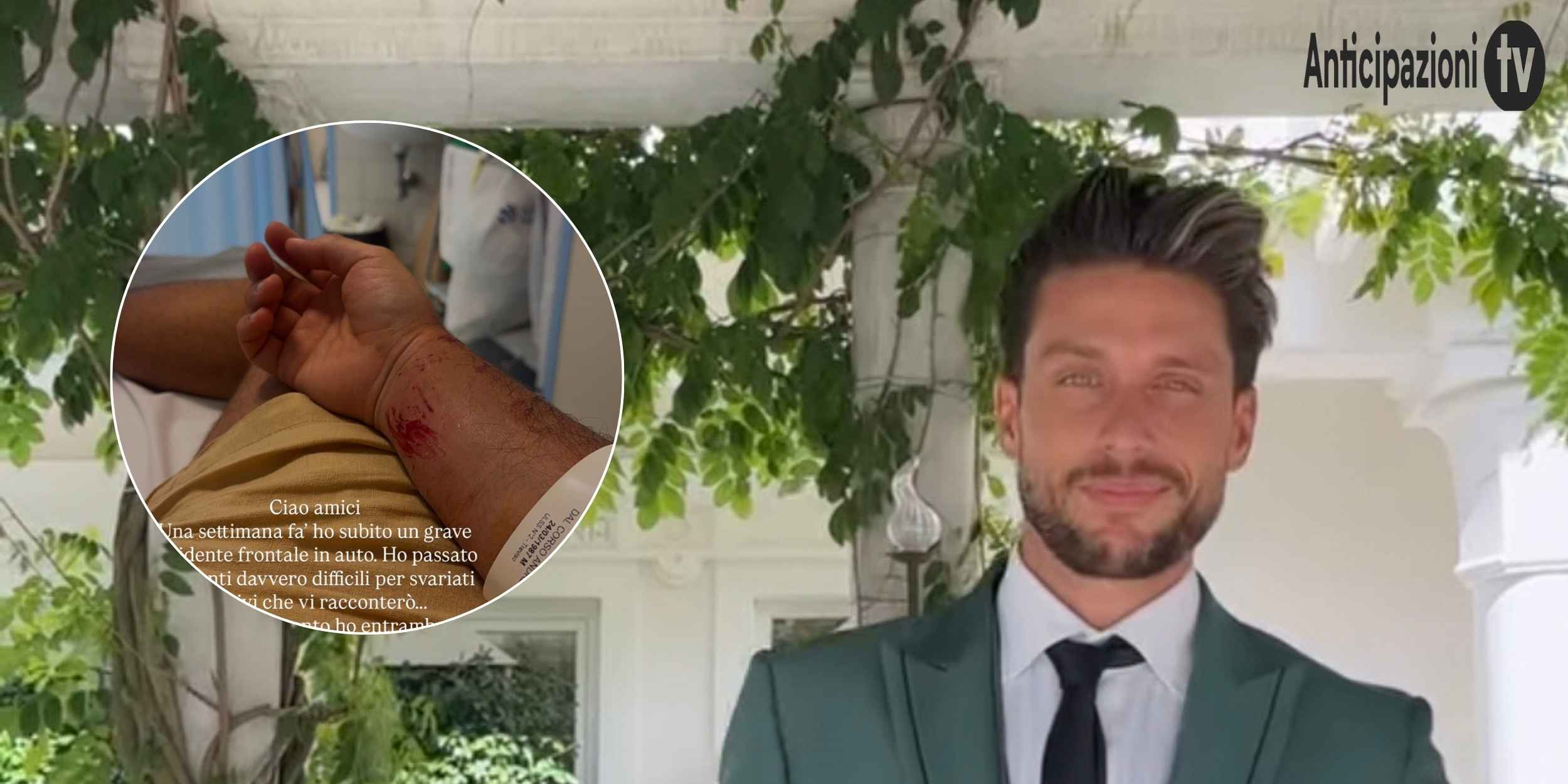 Uomini e Donne, grave incidente per Andrea Dal Corso: dinamica e come sta