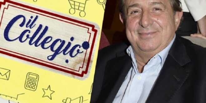 Il Collegio 7, Giancarlo Magalli sostituito: la rabbia del conduttore
