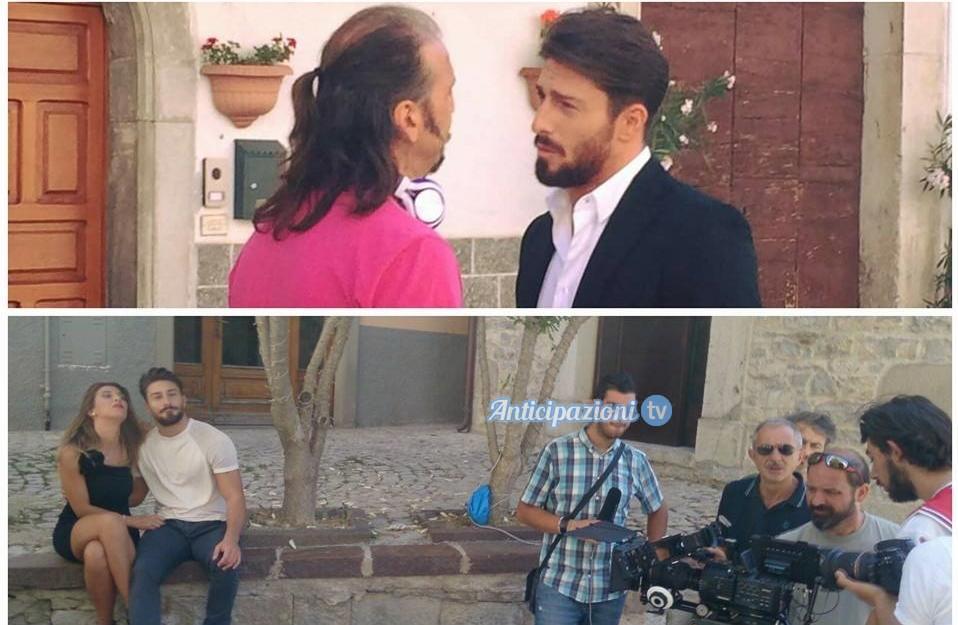 Il primo film di Amedeo: le foto “rubate” dal set