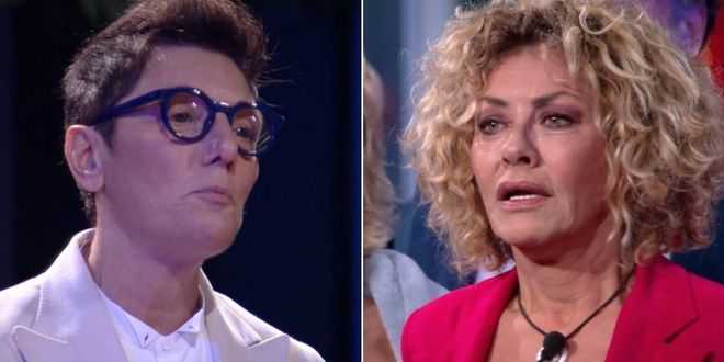GF Vip, lacrime per le parole di Imma Battaglia a Eva Grimaldi: “Voglio morire prima di te”