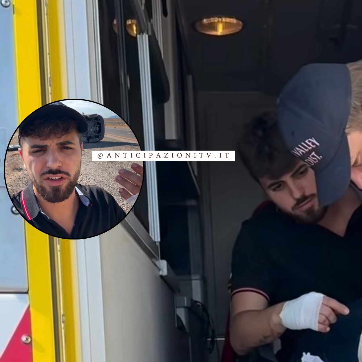 Grave incidente per Alfonso D’Apice e Chiara Cainelli: immagini forti e lacrime sui social