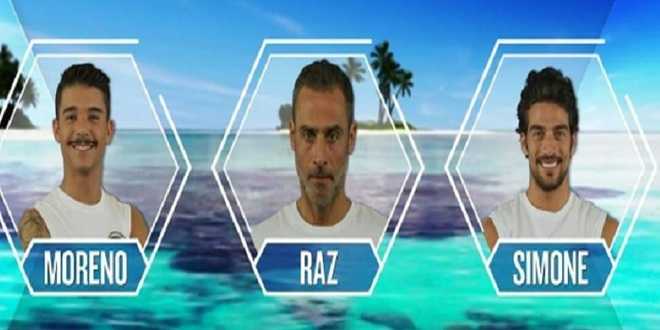 Isola dei Famosi, puntata 14 Marzo 2017:  Simone Raz ed Eva al televoto!