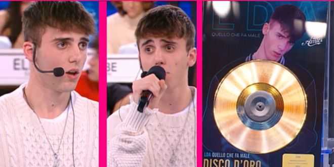 Amici, LDA riceve il primo disco d’oro: le reazioni a caldo e la sorpresa