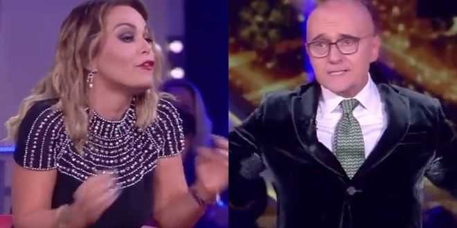 GF Vip, lite tra Alfonso Signorini e Sonia Bruganelli: lei lascia lo studio