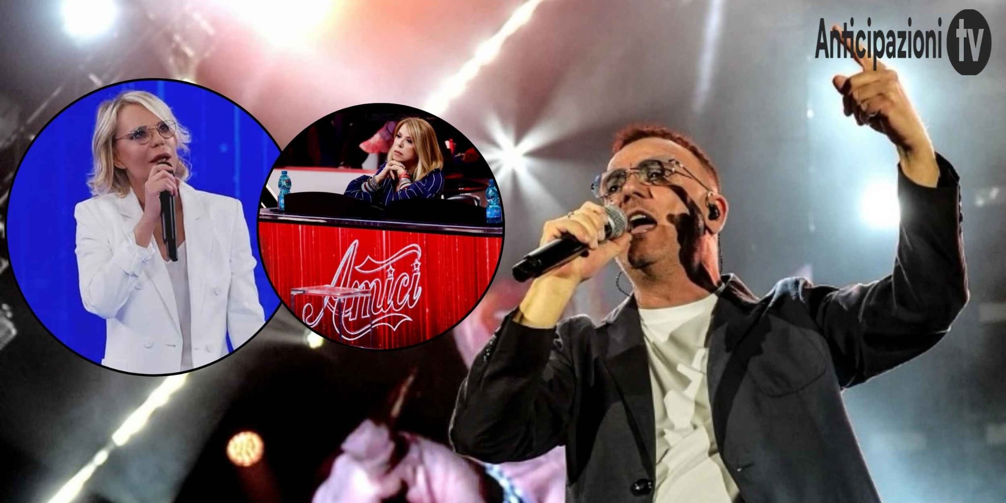 Amici, lite Gigi D’Alessio-Anna Pettinelli: cosa ha fatto Maria De Filippi nei camerini